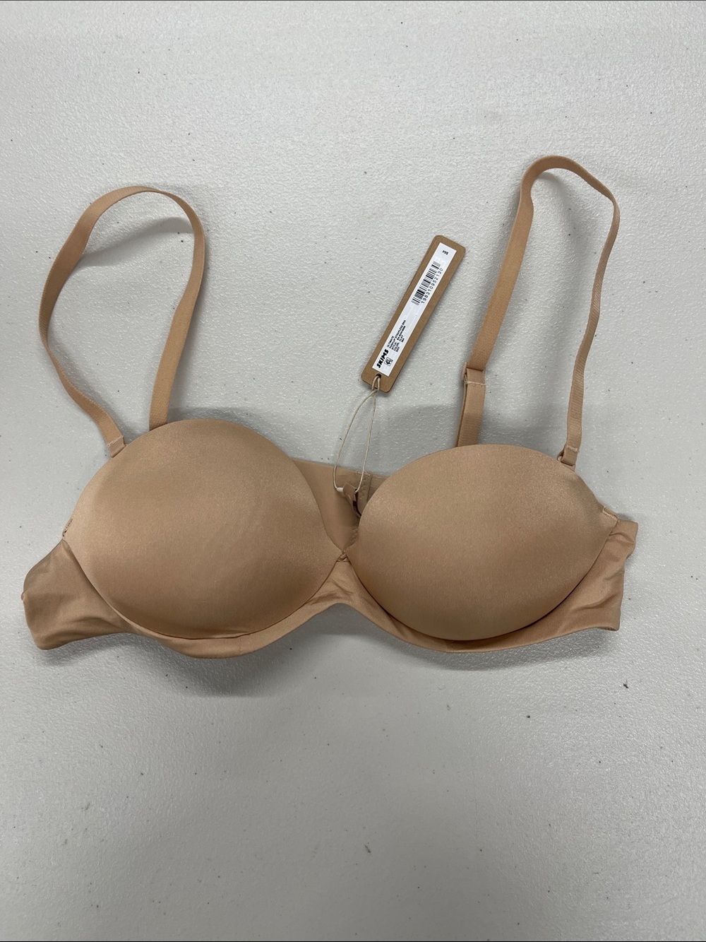 Skims ULTIMATE PUSH UP STRAPLESS BRA 32A CLAY NWT